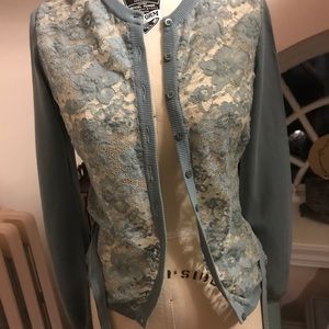 Blue cardigan by Mochino